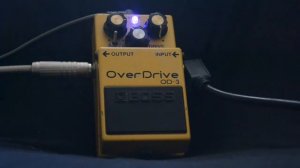 Boss OD3 True bypass & fat mod