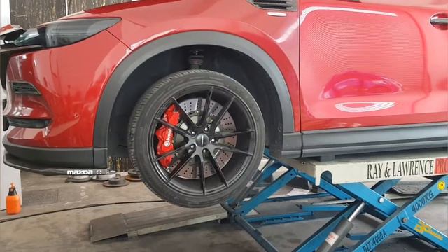 Mazda cx5 upgraded to 6 pot front 4 pot rear with electronic handbrake смотреть онлайн