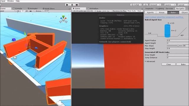 Unity/NavMeshAgent(Создаем простого бота)