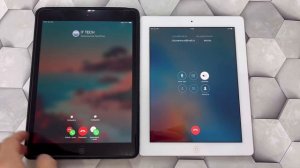 Incoming Call IPad 8 2021 & iPad 2 iOS 9 & iOS 14