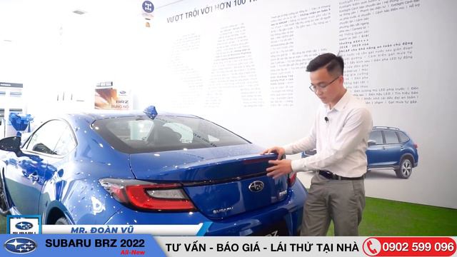 Subaru BRZ 2022 All-New  Xe thể thao 2 cửa dưới 2 tỷ đồng mới ra mắt tại Việt Nam