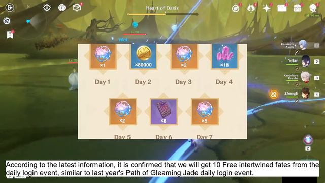 CONFIRMED!!! 4.1 ANNIVERSARY REWARDS, Free 4-star, 20 FREE WISHES, 3200 FREEMOGEMS - Genshin Impact смотреть онлайн
