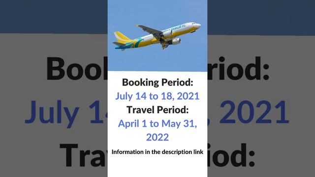 ?. Cebu Pacific Seat Sale for 2022! P88.00 Promos! #shorts