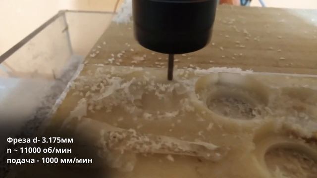 ЧПУ фрезеровка фторопласта и подбор режимов