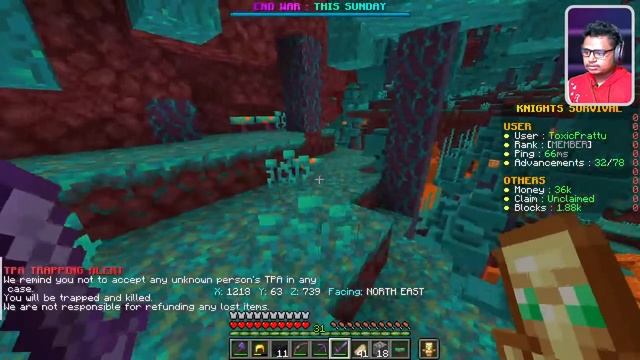 "Choosing the Best Armor for the End War in Rootercraft Server! ??️ | Minecraft Live Stream смотреть онлайн