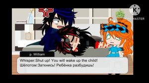 When Michael is sleep/Past William, Clara and Michael Afton/(Father-son moment)(My AU)🇺🇸/🇷🇺