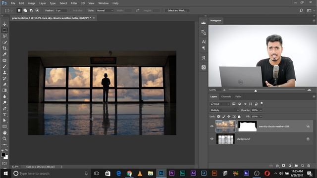 Make Complex Selections Easy Using Multiply and Screen Blend Modes in Photoshop смотреть онлайн