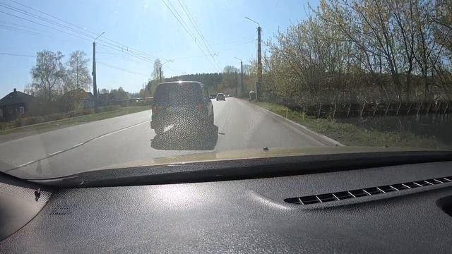 Вождение автомобиля Рено Сандеро Степвей 2. Полысаево,Л-Кузнецкий.   19.05.2023 г.