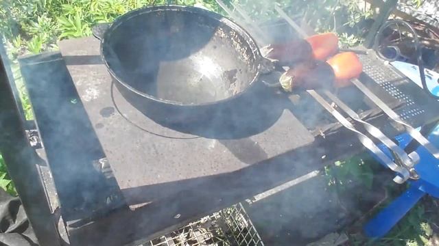 КАК САМОМУ СДЕЛАТЬ СКЛАДНЫЕ КОЗЛЫ, ПЛОВ НА КОСТРЕ.
