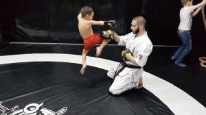 Тренировки 4 летнего мальчика, 4 year kid training