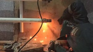 СВАРКА 3Х РЕЗЬБ К СИСТЕМЕ ОТОПЛЕНИЯ