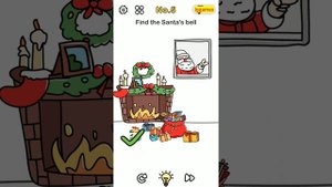 Brain Out Save Santa Level 1-10 Walkthrough