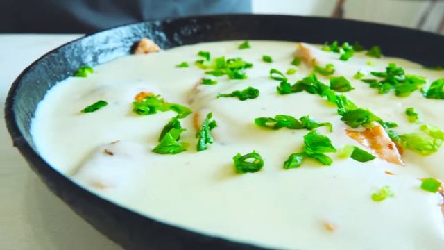 Форель под соусом бешамель с эстрагоном Bold Kitchen Lab