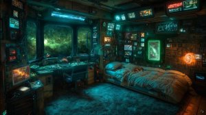 Галактический дом: Потрясающие двигающиеся обои на пк в высоком качестве