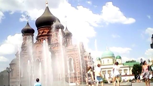 Танцующие фонтаны в Туле смотреть онлайн