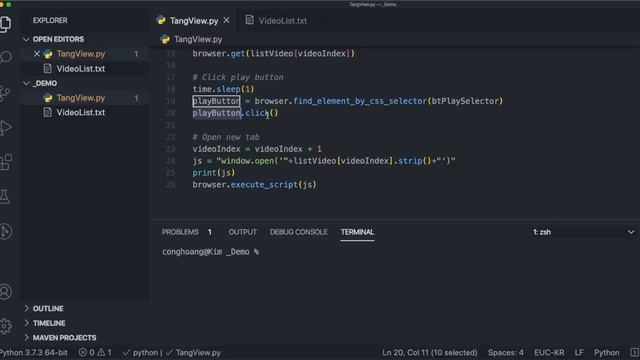 Have Fun with Python [01]: Cày view #Youtube với #Python (Học lập trình Python qua Fun Projects)