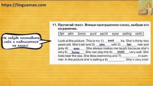 Spotlight 4 класс Сборник упражнений страница 26 номер 11 ГДЗ решебник