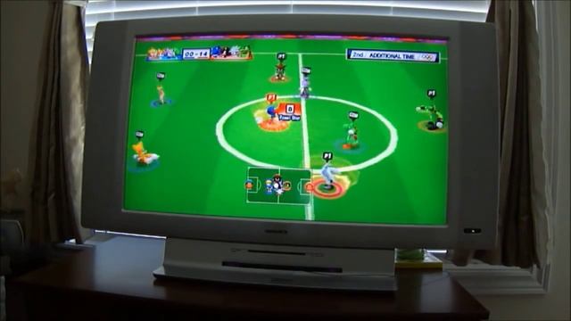 Mario & Sonic London 2012 Olympic Games Soccer/Football Gameplay смотреть онлайн