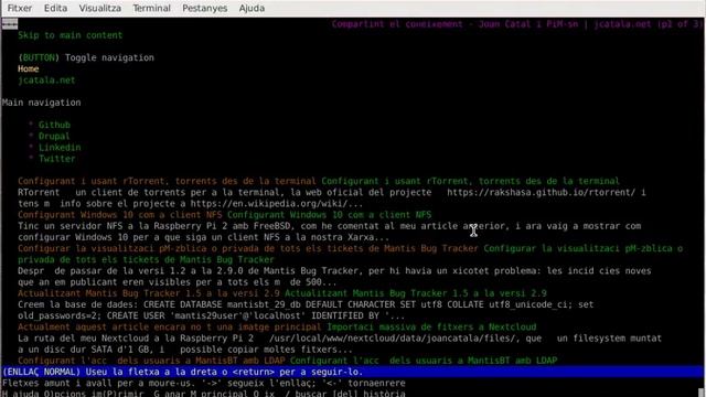 Navegador de text Lynx acceptant SSL i Cookies смотреть онлайн