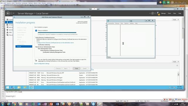 hadoop admin: part 73 Active directory certificate setup, OU creation, user and group creation смотреть онлайн