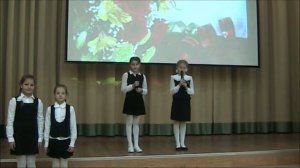 Песня пятиклассников на День учителя школы 1034 города Москвы