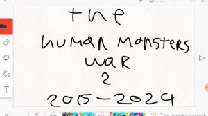 Soldiers from the human monsters wars (Read Description)