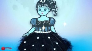 Бумажные Куклы Одеваются - Злая Мать И Хороший Ребенок - Barbie Story & Crafts