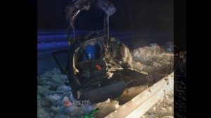 Женщина водитель на Калине с двумя детьми на борту  столкнулась с грузовиком ГАЗ в Удмуртии