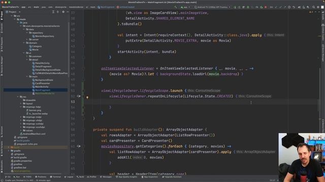 Crea una arquitectura escalable en Android TV ? con los ViewModels de Architecture Components смотреть онлайн