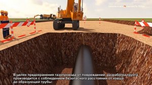 Разработка ремонтной траншеи