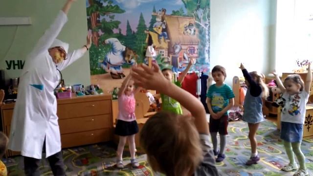 День здоровья в средней группе №1 "Гномики" МДОУ №9 "Малыш" (7 апреля 2016г). г.Павловский Посад. смотреть онлайн