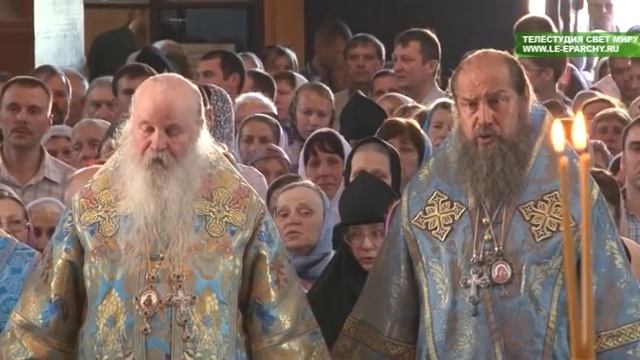 Престольный праздник в Задонском монастыре смотреть онлайн