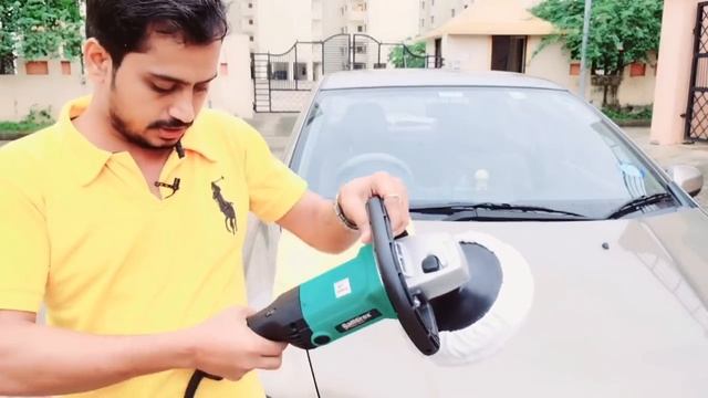 car polisher Ballorex 1200 Watt 180MM/7 inch electric car polishing machine with extra 1 wool pad смотреть онлайн