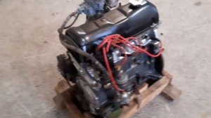 Капсула времени. Новый двигатель от автомобиля ВАЗ 2103 с консервации.