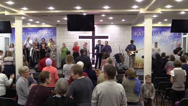 Праздник Жатвы 22 09 19|Первоуральская Церковь ХВЕ смотреть онлайн