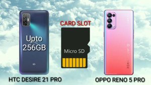 HTC DESIRE 21 PRO 5G VS OPPO RENO 5 PRO Which is BEST?
