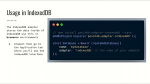 02 - RxDB Introduction - where we can use RxDB - environments & Adapters