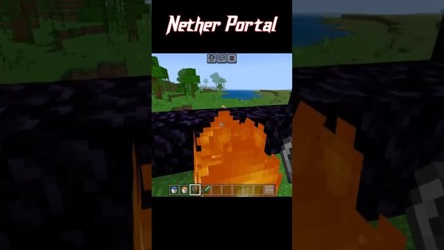 How Big Can Be Nether Portal In Minecraft?netherportal game minecraft creative