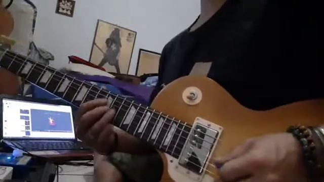 Faith No More - Easy guitar cover (solo) gibson tribute 2017 honeyburst смотреть онлайн
