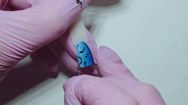 Дизайн ногтей. Дизайн на короткие ногти. Art Nals. Матовый маникюр.