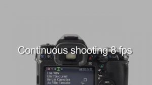 Pentax K-5 II DSLR Camera Video