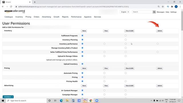 AMAZON USER PERMISSIONS ? How To Give User Permission in Amazon Seller Central [HINDI] смотреть онлайн