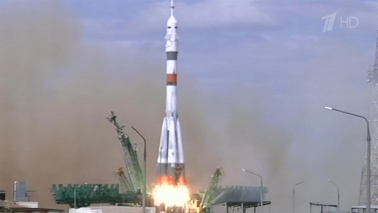 Запуск корабля «Союз МС-16»