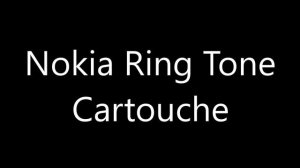 Nokia ringtone - Cartouche