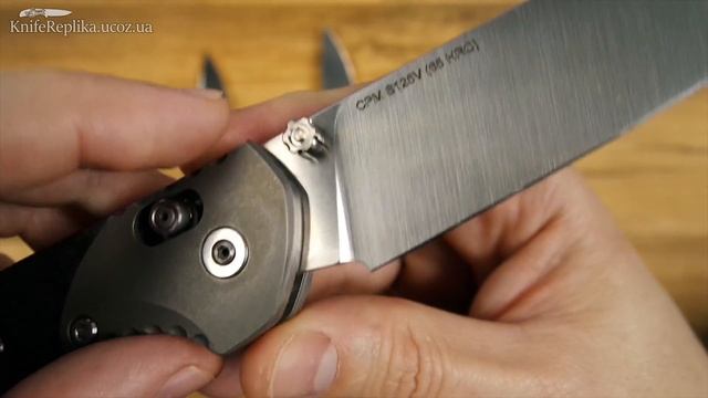 Топовые стали !!! (CPM S125V + m390) от ножевого мастера Сергея Журба (замена клинков) смотреть онлайн