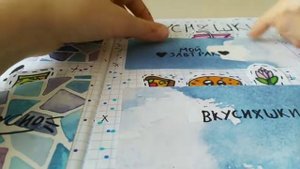 Обзор на СТИКЕРБУК 2 часть 📔