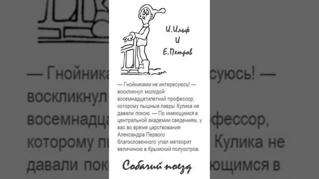 Ильф и Петров. Цитаты. «Собачий поезд: Необыкновенные истории из жизни города Колоколамска»