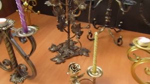 КОВАНЫЕ ПОДСВЕЧНИКИ ЭКСКЛЮЗИВНЫЕ РЕДКИЕ КРАСИВЫЕ СВОИМИ РУКАМИ