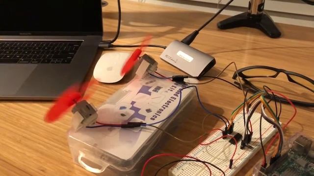 Spinning DC motors with React & Websockets смотреть онлайн