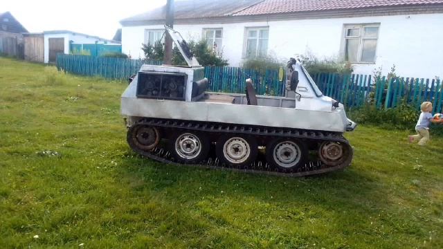 Вездеход "Соболь". Красноярский край, д. Ершово. смотреть онлайн